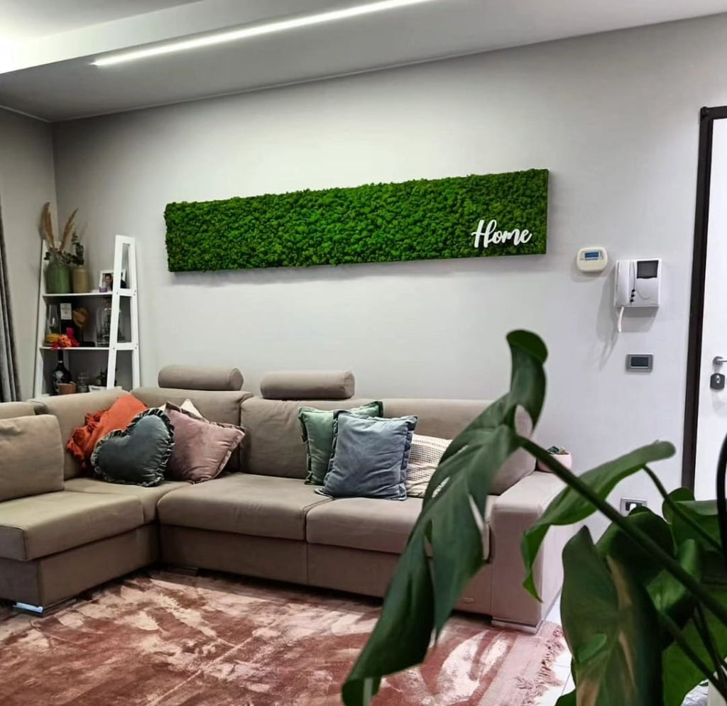 LICHENE STABILIZZATO - Quadro orizzontale 230x40cm